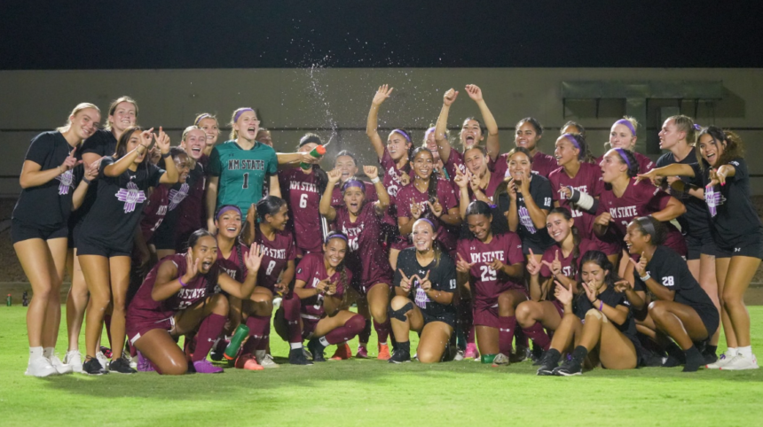 NMSU SOCCER WINS PIC 1