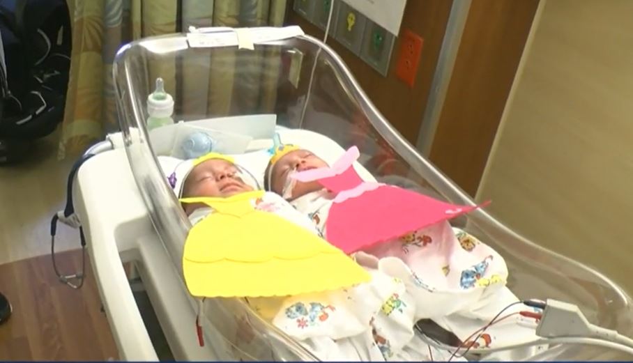 <i>WDJT via CNN Newsource</i><br/>Wauwatosa East High School students make Halloween costumes for babies in the NICU at Ascension Columbia St. Mary's hospital.