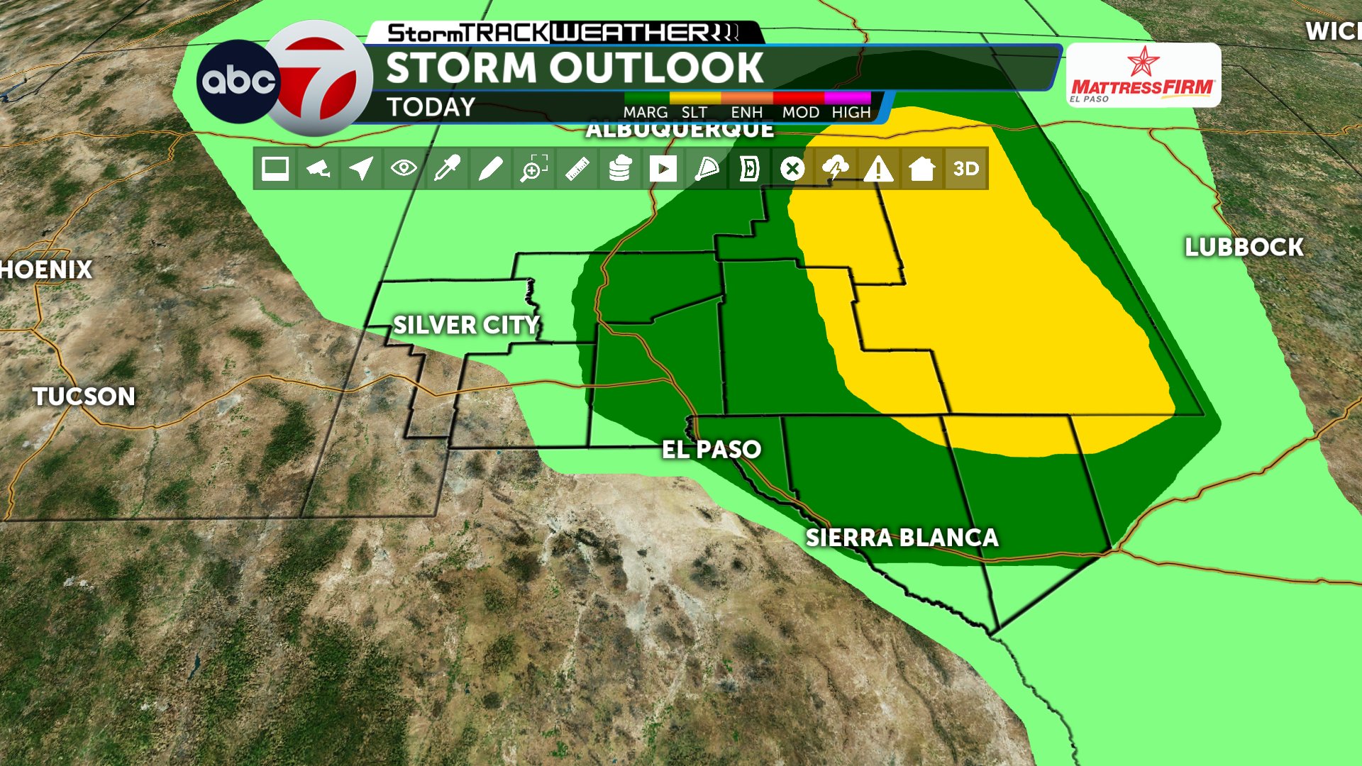 ABC-7 Storm Track Weather: Storms continuing to move out of the ...