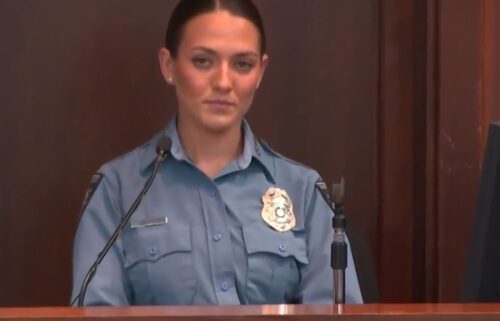 Officer Sophia Zurkee was part of the initial search for Quinton Simon when the toddler was reported missing from his Buckhalter Road home on Oct. 5