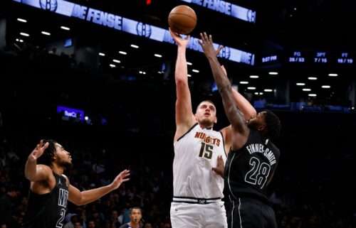 Nikola Jokić put up a historic stat line in the Nuggets' in over the Nets.