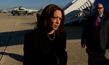 Vice President Kamala Harris on Wednesday distanced herself from President Joe Biden’s comments that seemingly referred to Donald Trump’s supporters as “garbage.”