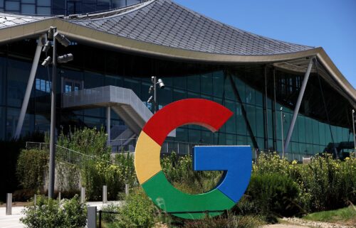 Pictured is Google's headquarters in Mountain View