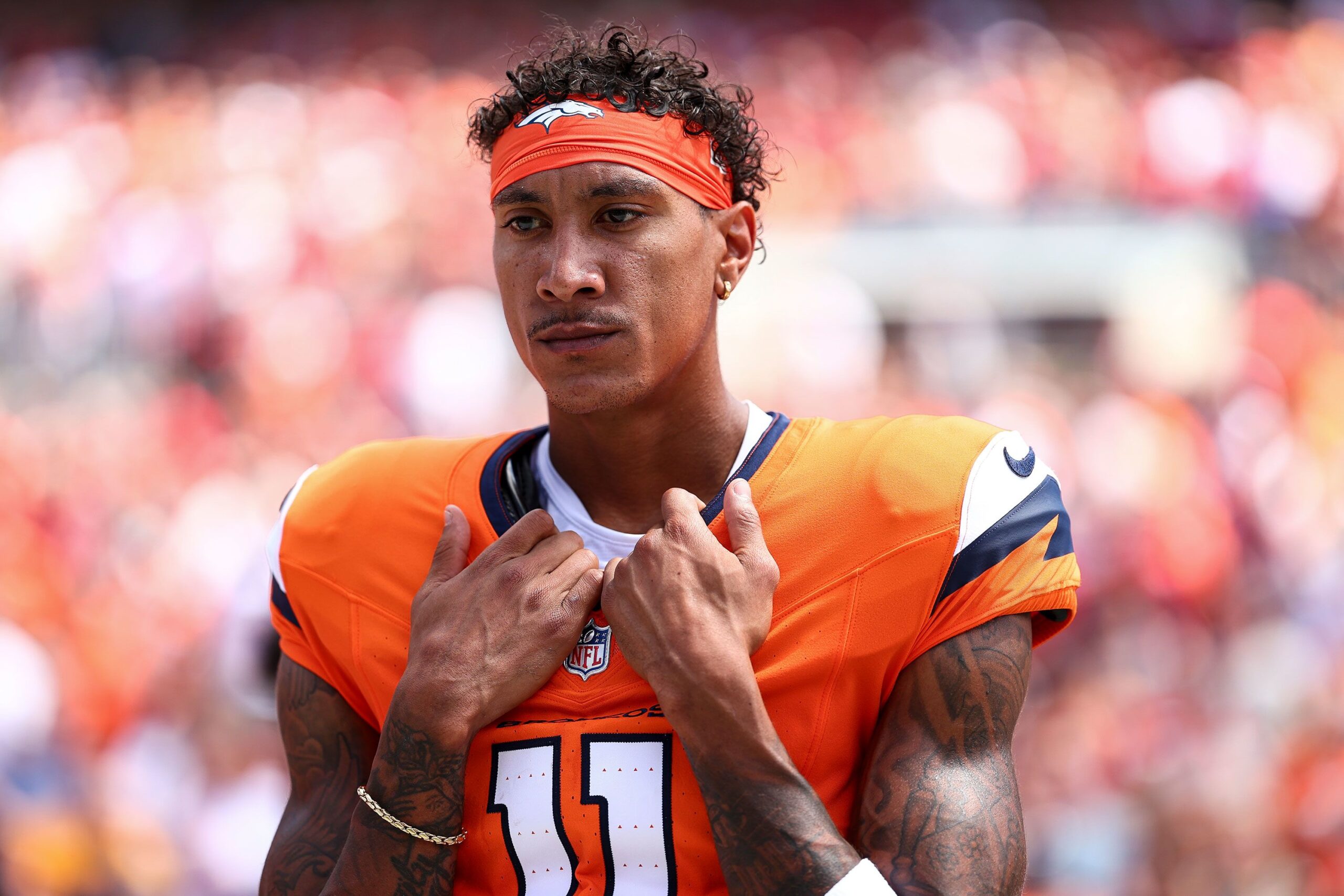 <i>Kevin Sabitus/Getty Images via CNN Newsource</i><br/>Denver Broncos wide receiver Josh Reynolds was the victim of a shooting in Denver last Friday