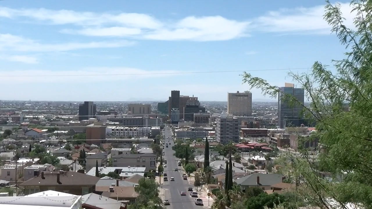 A view of Downtown El Paso