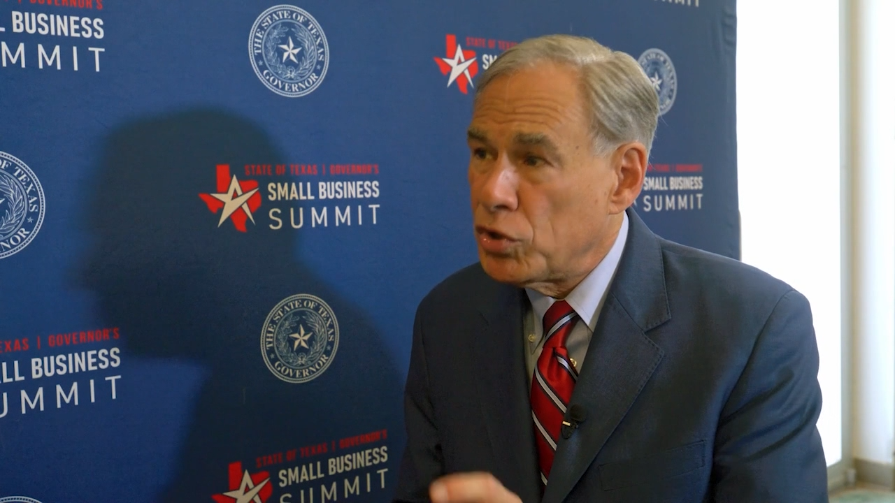 Governor Abbott speaks to ABC-7 in El Paso