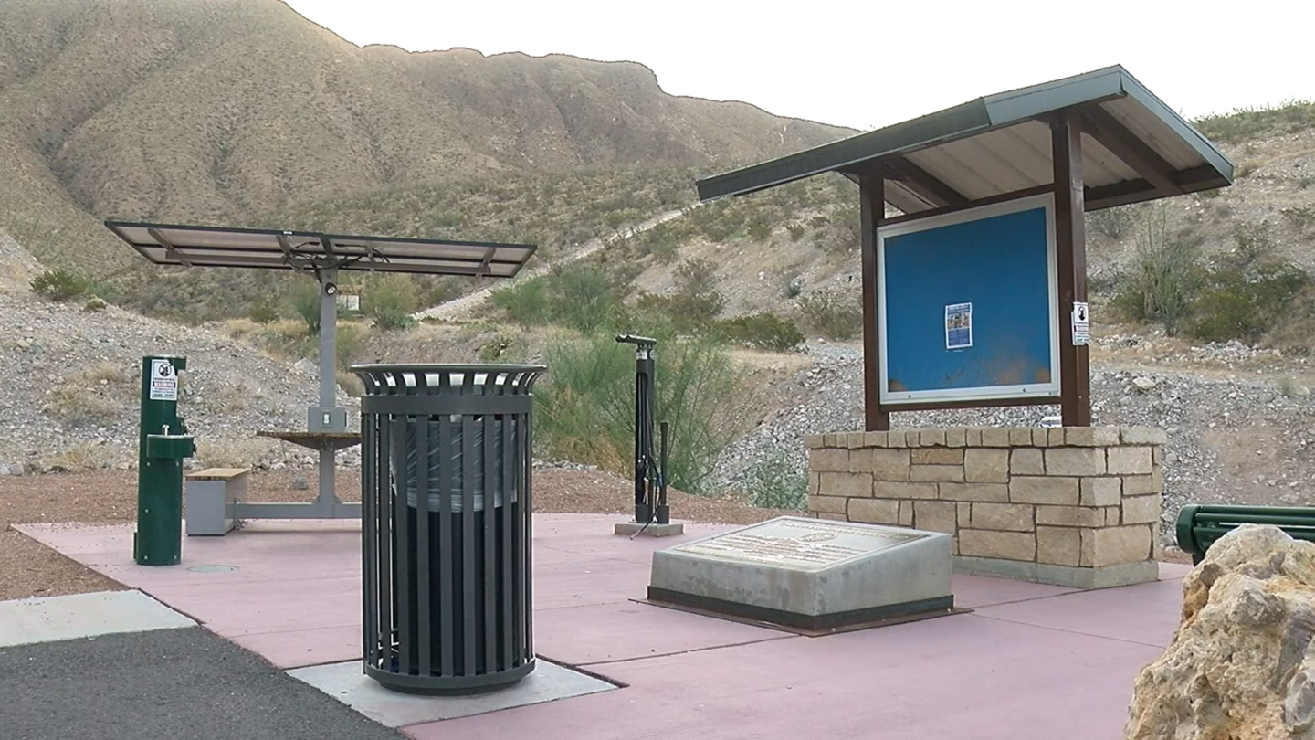 The 1000 steps trailhead in West El Paso, 2023