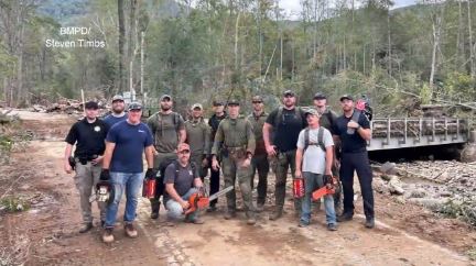 The Black Mountain Police Department formulated a 10-minute video that captures the unsealed scenes of what took place during the height of Hurricane Helene.