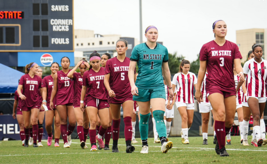 NMSU SOCCER WINS JAX ST PIC 1