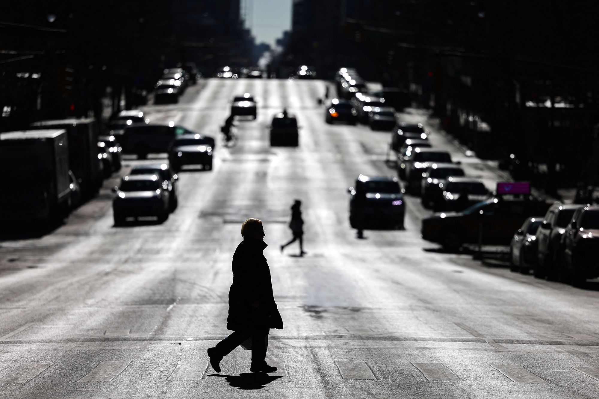 <i>Charly Triballeau/AFP/Getty Images via CNN Newsource</i><br/>Jaywalking is now legal in New York City