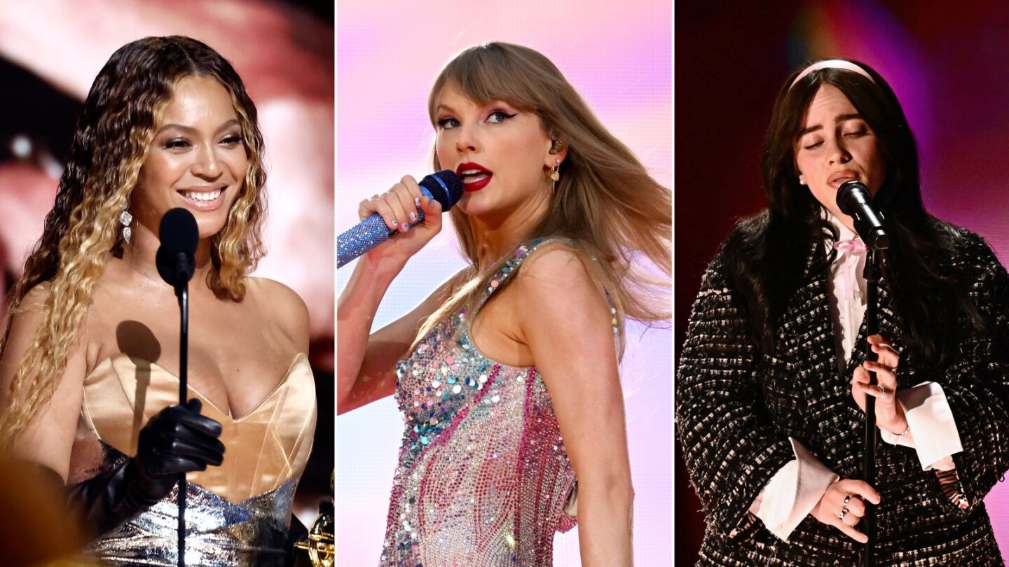 Taylor Swift, Beyoncé and Billie Eilish, and other artists, are behind some of this year’s biggest chart-topping albums.