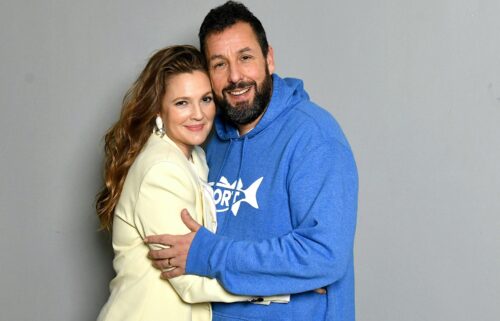 Drew Barrymore and Adam Sandler are pictured here in 2022.