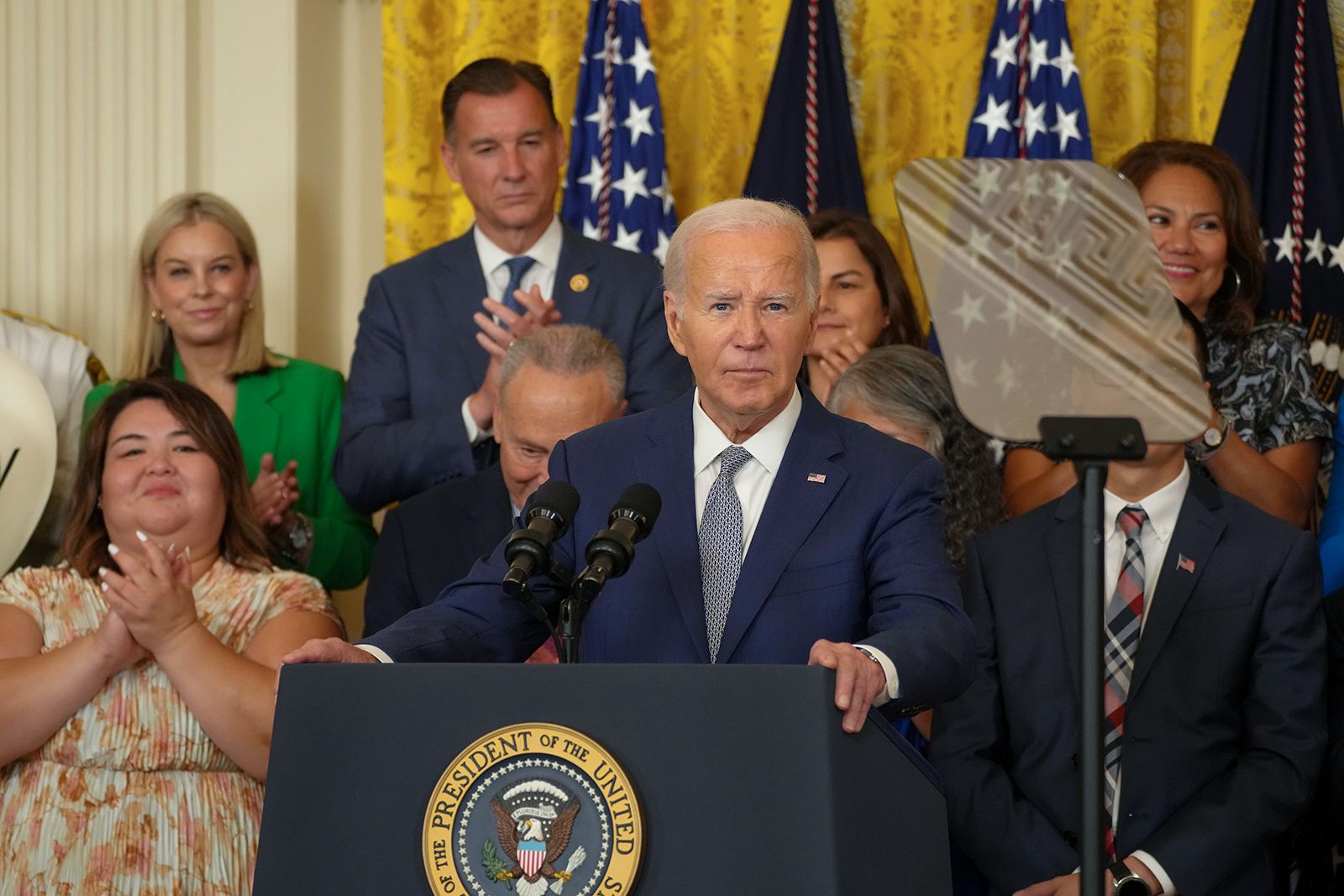 <i>Andrew Leyden/NURPHO/AP via CNN Newsource</i><br/>President Biden is announcing new changes to keep families together who have DACA Dreamer spouses seeking to change their immigration status