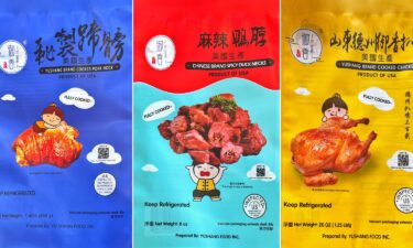 Yu Shang Food is recalling all ready-to-eat meat and poultry products produced before October 28.