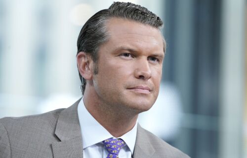 Fox anchor Pete Hegseth at Fox News Channel Studios on August 9