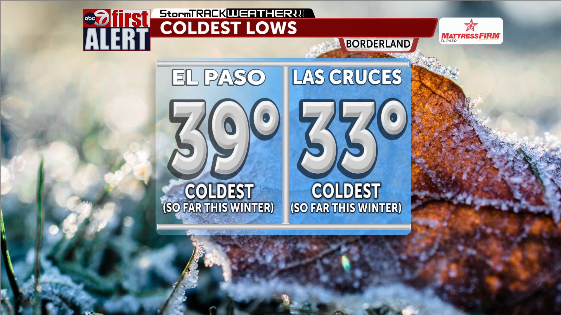 ABC-First Alert: Coldest Air of the Season - KVIA