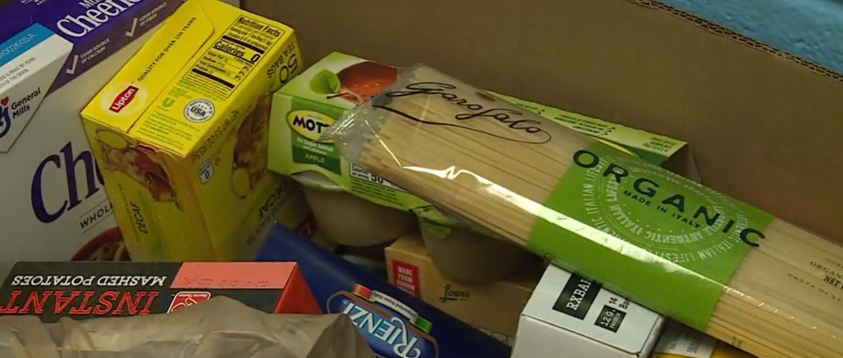 <i>WXII via CNN Newsource</i><br/>Students at Jefferson Elementary School in Winston-Salem are trying to make a big impact with their third annual food drive.