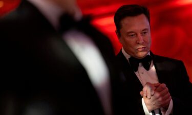 Elon Musk attends the America First Policy Institute gala at Mar-A-Lago in Palm Beach