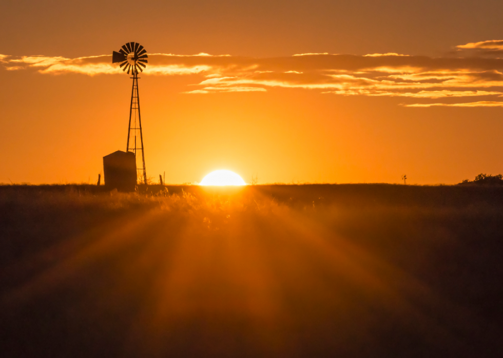 Counties with the worst droughts in Texas