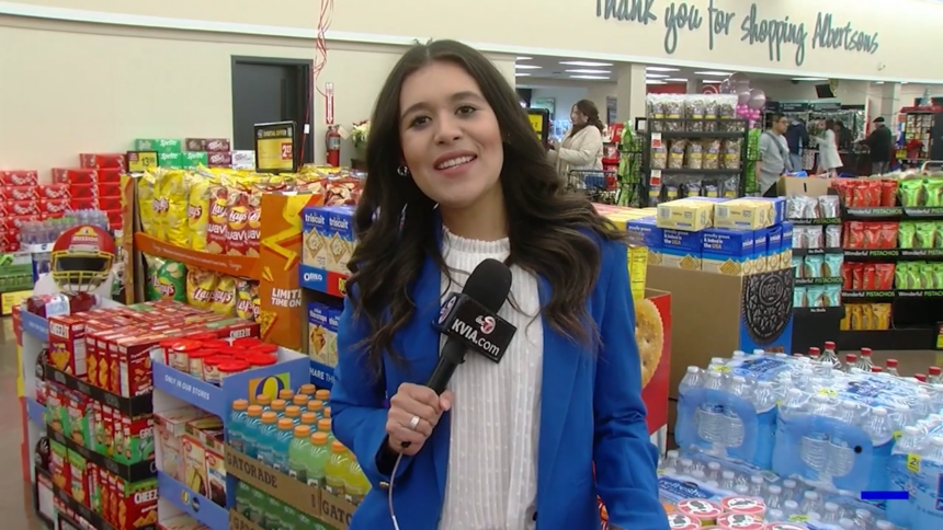 Together In Tough Times: ABC-7 Helps Hand Out Gift Cards At Albertsons ...