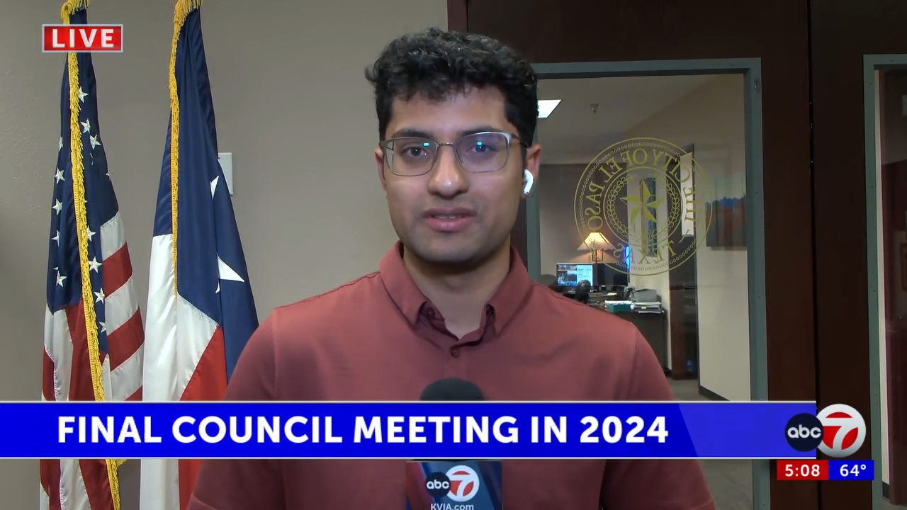 Final El Paso City Council Meeting of 2024 - KVIA