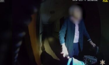 Newly released body camera footage shows the moments that two Los Angeles County Sheriff's Department deputies rescue a 100-year-old woman trapped inside of her elderly living center in Altadena as the Eaton Fire raged nearby.