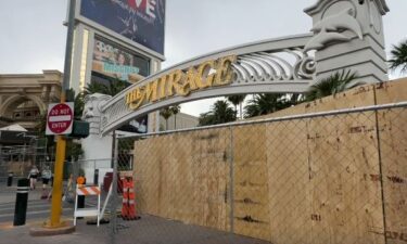 Construction is well underway as the site of the former Mirage casino is continuing to transform into Hard Rock Las Vegas.