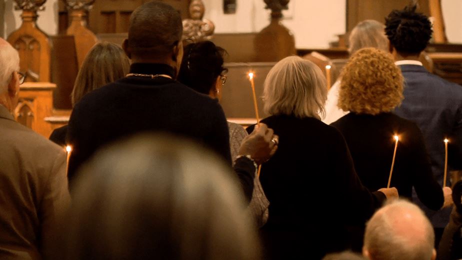 <i>WLOS via CNN Newsource</i><br/>The 44th Martin Luther King Jr. Commemorative candlelight service on Sunday