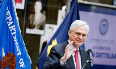 US Attorney General Merrick Garland speaks at the ATF headquarters on January 10 in Washington