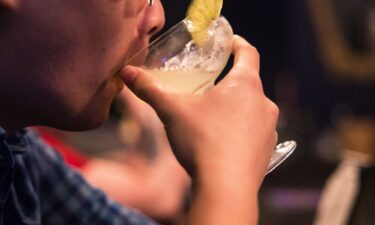 A customer enjoys a non-alcoholic beverage at Hekate Cafe and Elixer Lounge on January 20