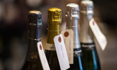 Champagne sales dropped for the second consecutive year.