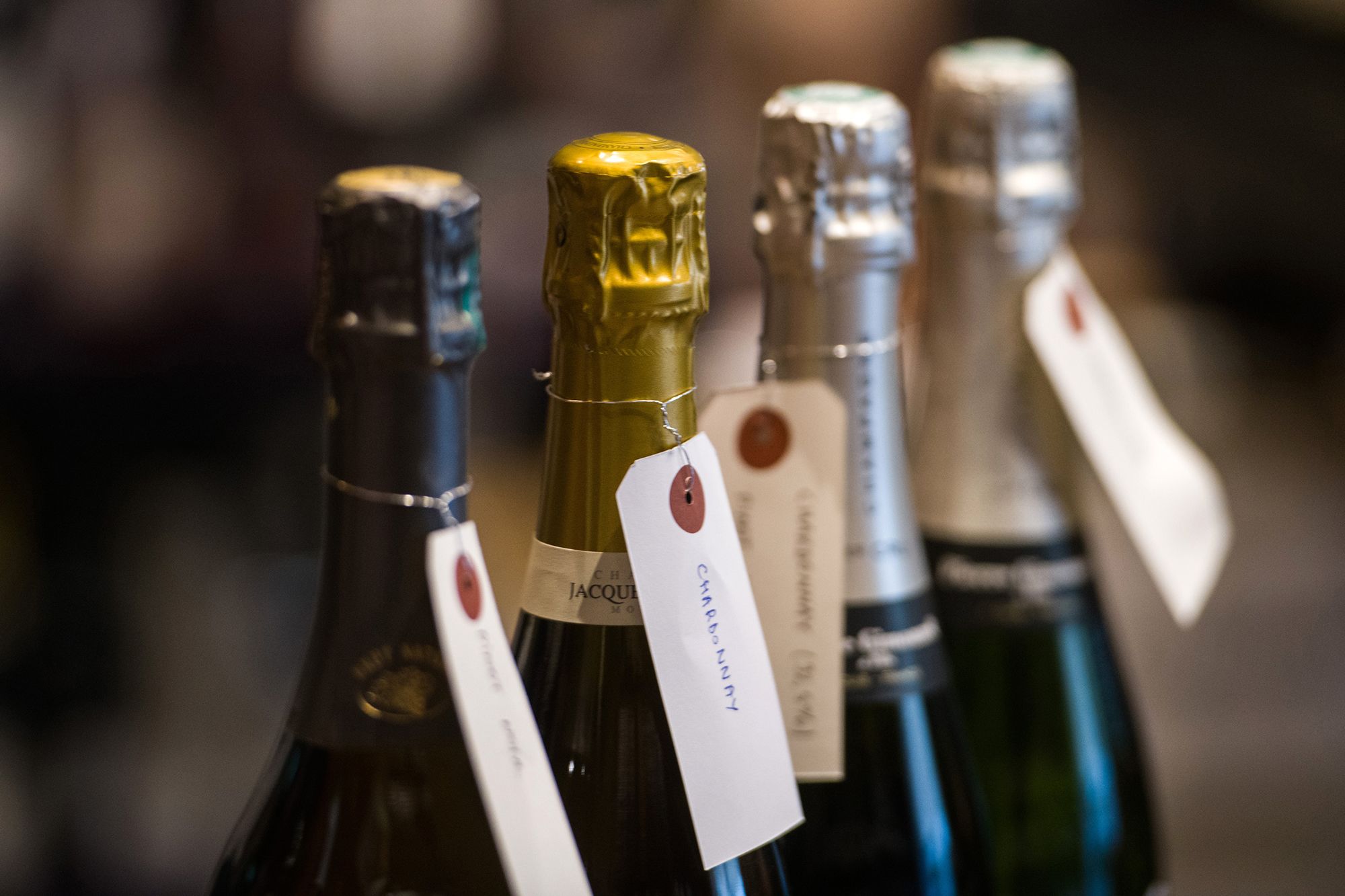 <i>Nathan Laine/Bloomberg/Getty Images via CNN Newsource</i><br/>Champagne sales dropped for the second consecutive year.
