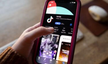 TikTok is seen in the app store of an iPhone on January 8. President Donald Trump’s decision to issue an executive order on January 20 delaying enforcement of the federal ban on TikTok has deepened a murky legal landscape in the US for the popular social media app and its technology partners.