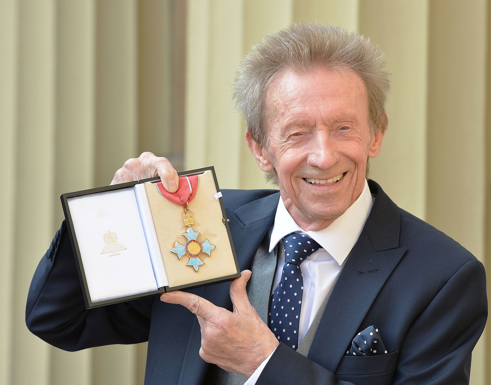<i>John Stillwell/WPA Pool/Getty Images via CNN Newsource</i><br/>Former Scotland and Manchester United footballer Denis Law