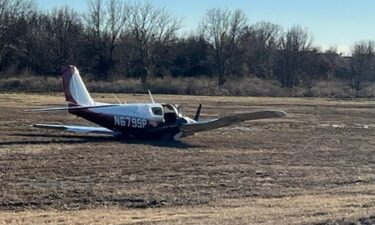 The plane was on its last call for landing when the engine gave out.