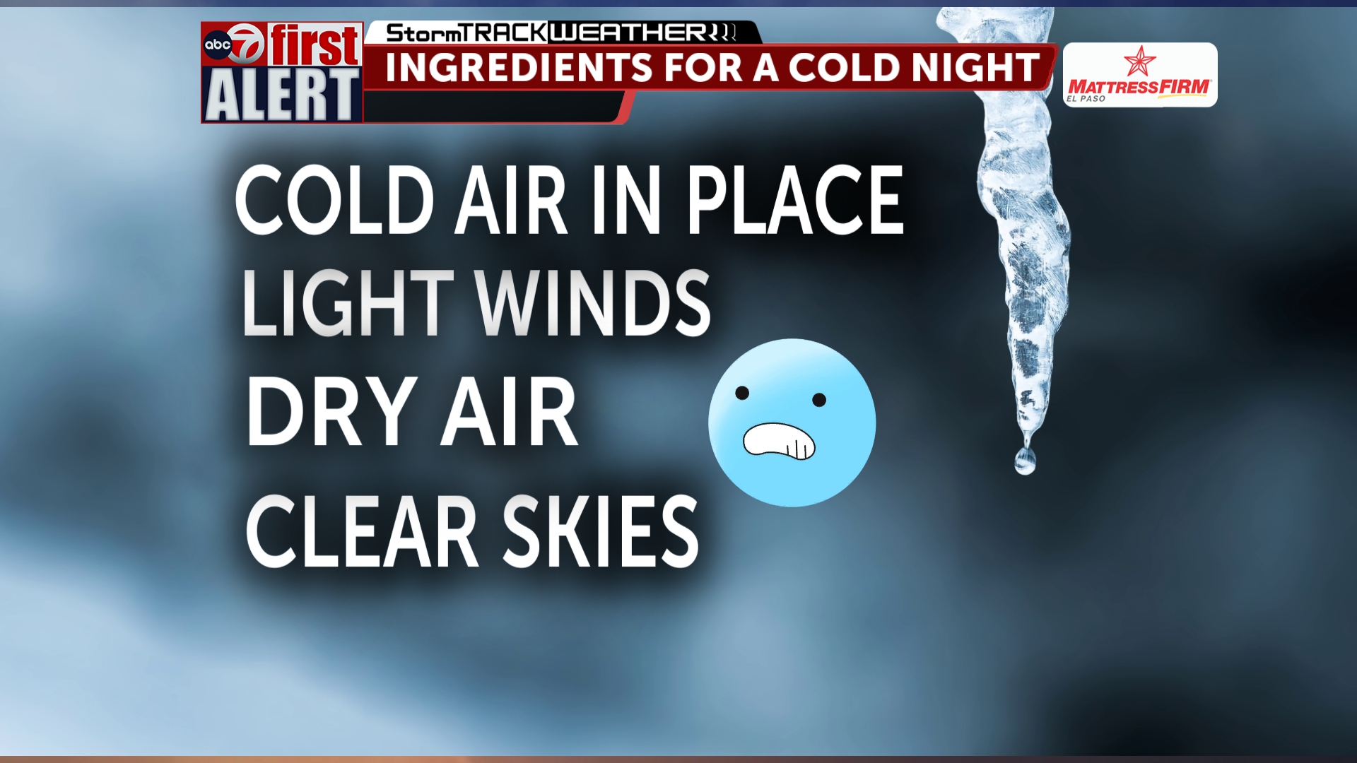 ABC-7 First Alert - Bitterly cold temperatures slam the area again ...