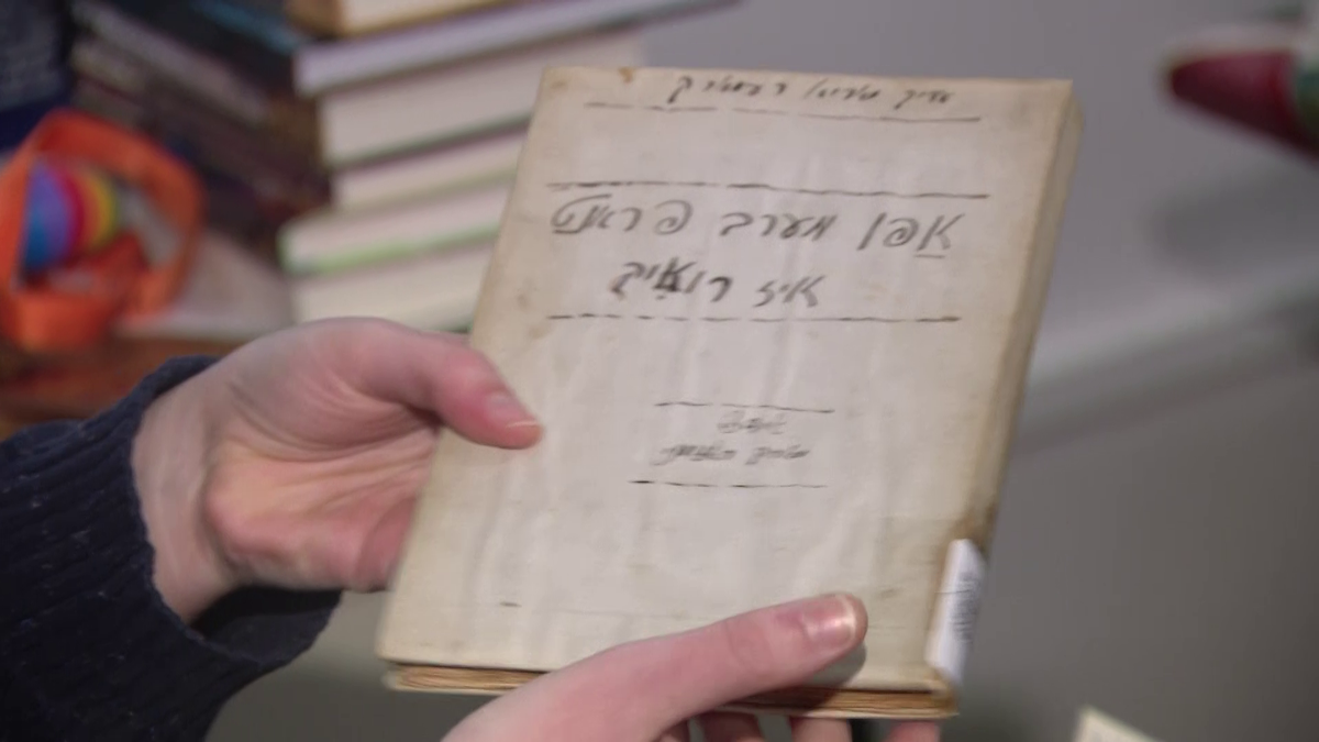 <i>WCVB via CNN Newsource</i><br/>Brandeis University librarians are working to identify and organize thousands of books looted during the Holocaust