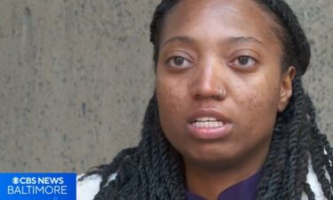 Ciara Bryson stopped at the coffee shop on Pratt Street before work
