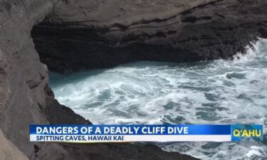 The death of a 28-year-old man on Saturday is the not the first drowning at Spitting Caves.