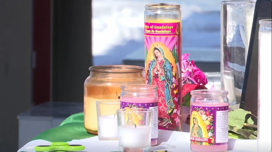 <i>KJRH via CNN Newsource</i><br/>Chants of 11-year-old Jocelynn Rojo Carranza's name followed prayers and calls for justice at McCullough Park in east Tulsa on Feb. 23.