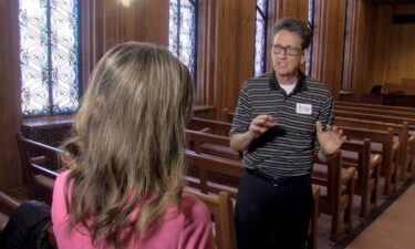 Reverend David Wiggs with Boston Avenue United Methodist Church is the spiritual advisor to Glossip.