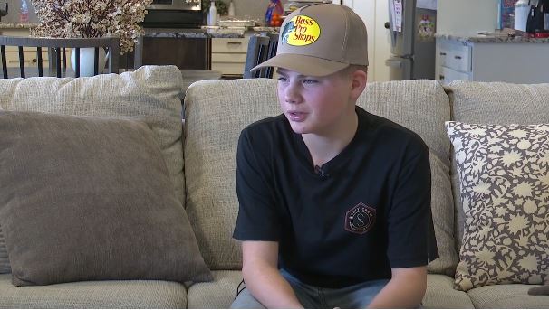 <i>KSTU via CNN Newsource</i><br/>Mason Archibald went out early Saturday to go snowmobiling for the first time when he became separated from his dad and friends.