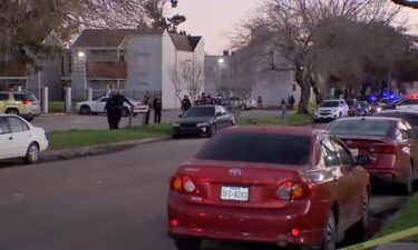 HPD said an 8-year-old girl died when she was hit by a car while running across the street from an Alief ISD bus stop in southwest Houston.
