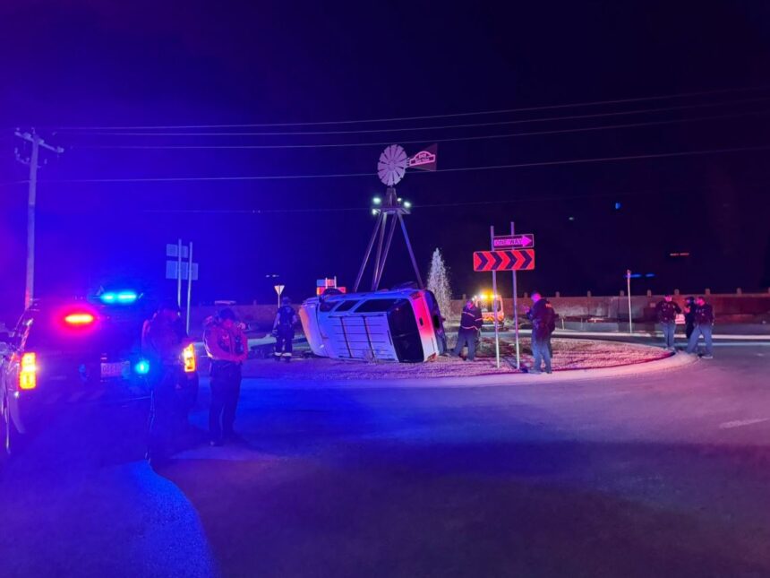 SUNLAND PARK FIRE ROLLOVER 2