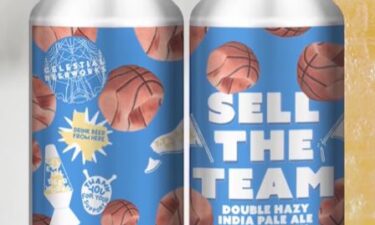 Mavericks fans channel anger over Luka Doncic trade into "Sell the Team" beer.