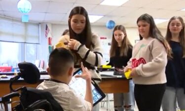 Students at Southern Middle School in Anne Arundel County