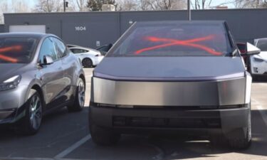 A Tesla dealership in Loveland