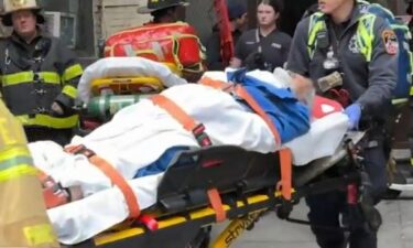 Firefighters say they found the 78-year-old on top of the elevator car inside the shaft on Boynton Avenue in Soundview. The victim was unconscious.