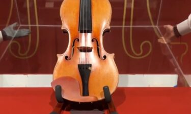 The violin is currently valued at $12 million to $18 million. If sold at the top end of that range at an auction in New York