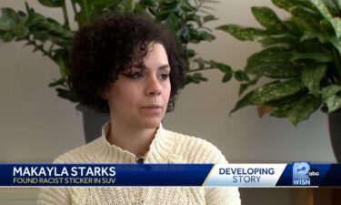 The woman who discovered a racial slur on her oil change sticker after a visit to her dealership is speaking out.